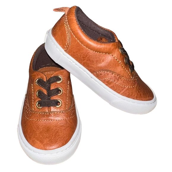 Old Navy Other - Boy Old Navy Brown Dress Shoes-5
